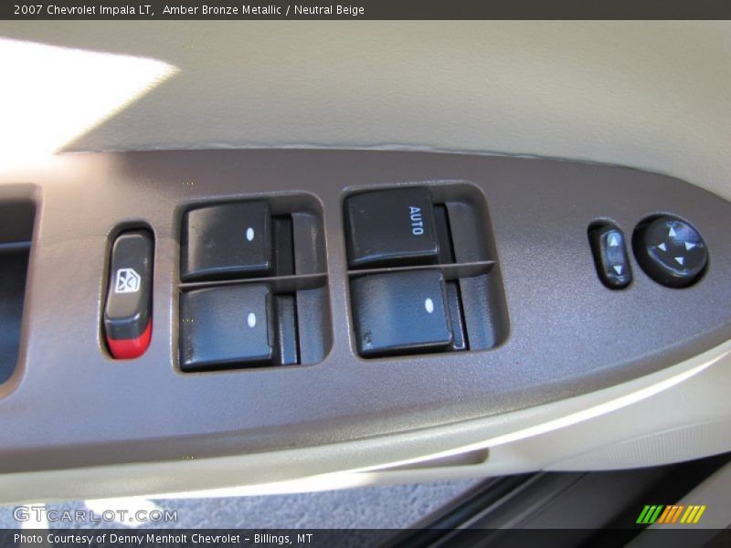 Amber Bronze Metallic / Neutral Beige 2007 Chevrolet Impala LT