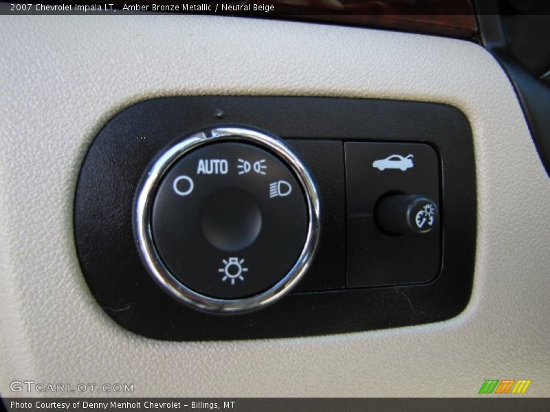Amber Bronze Metallic / Neutral Beige 2007 Chevrolet Impala LT