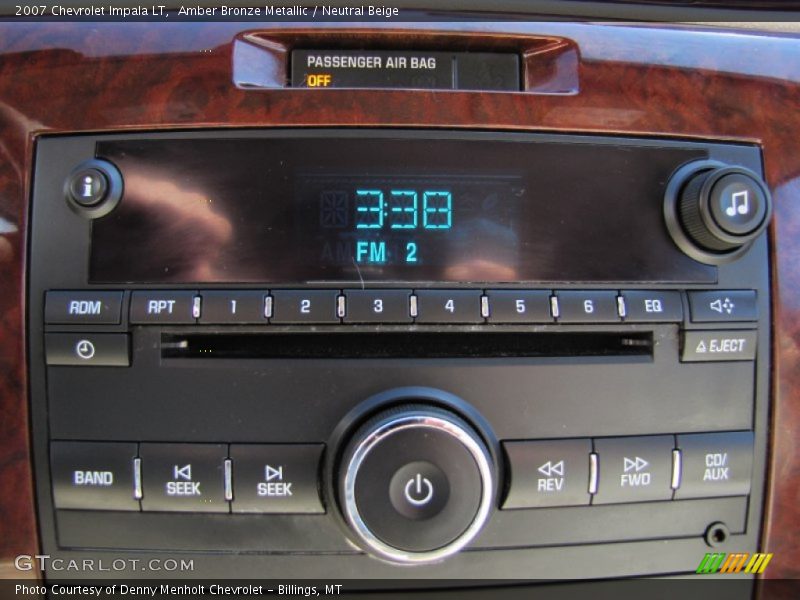 Amber Bronze Metallic / Neutral Beige 2007 Chevrolet Impala LT