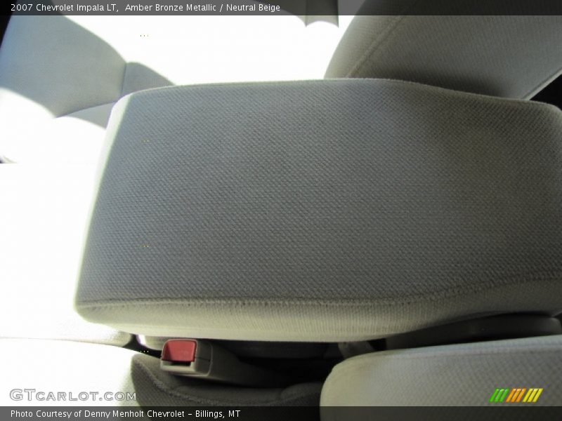 Amber Bronze Metallic / Neutral Beige 2007 Chevrolet Impala LT