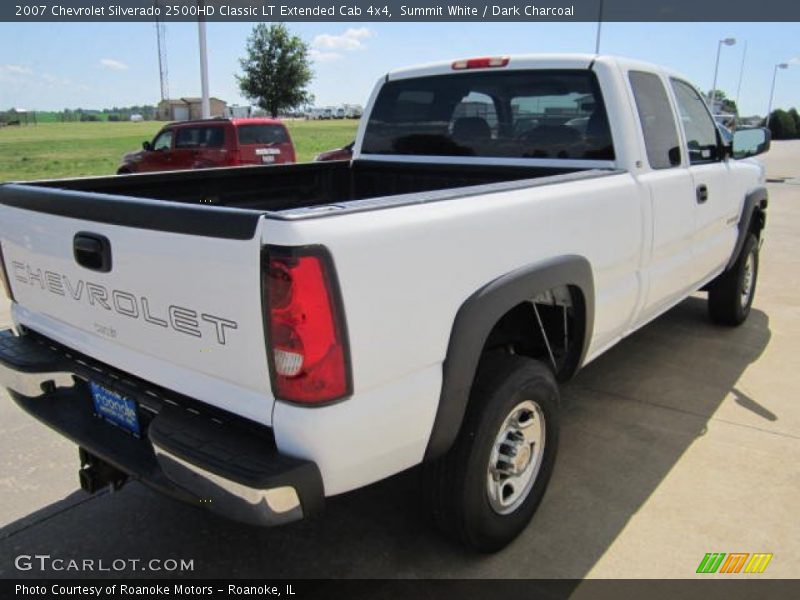 Summit White / Dark Charcoal 2007 Chevrolet Silverado 2500HD Classic LT Extended Cab 4x4