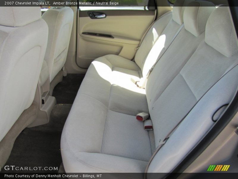 Amber Bronze Metallic / Neutral Beige 2007 Chevrolet Impala LT