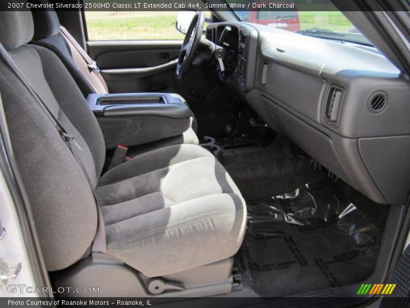 Summit White / Dark Charcoal 2007 Chevrolet Silverado 2500HD Classic LT Extended Cab 4x4
