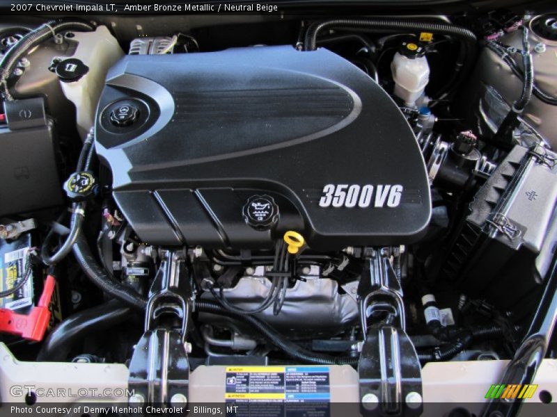 Amber Bronze Metallic / Neutral Beige 2007 Chevrolet Impala LT