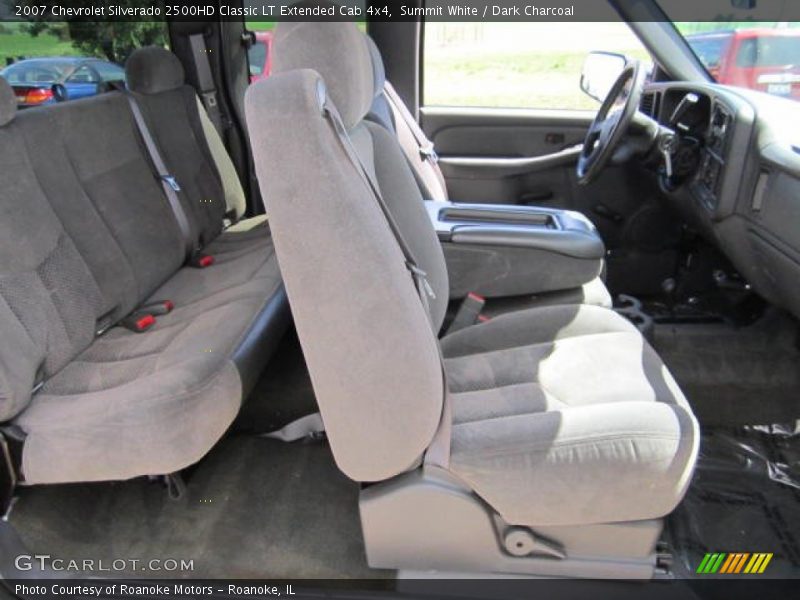 Summit White / Dark Charcoal 2007 Chevrolet Silverado 2500HD Classic LT Extended Cab 4x4