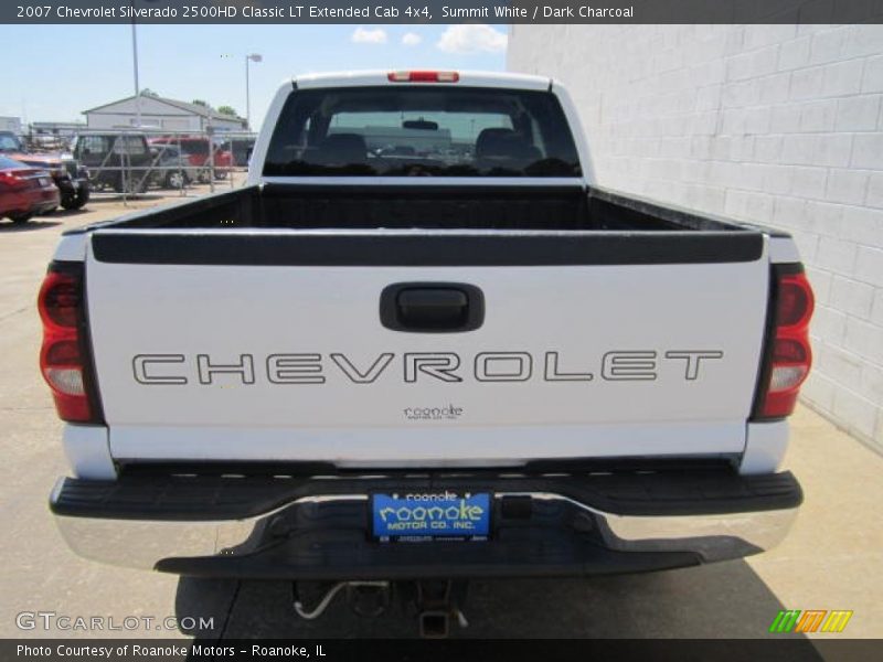 Summit White / Dark Charcoal 2007 Chevrolet Silverado 2500HD Classic LT Extended Cab 4x4