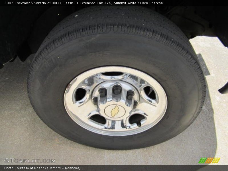 Summit White / Dark Charcoal 2007 Chevrolet Silverado 2500HD Classic LT Extended Cab 4x4