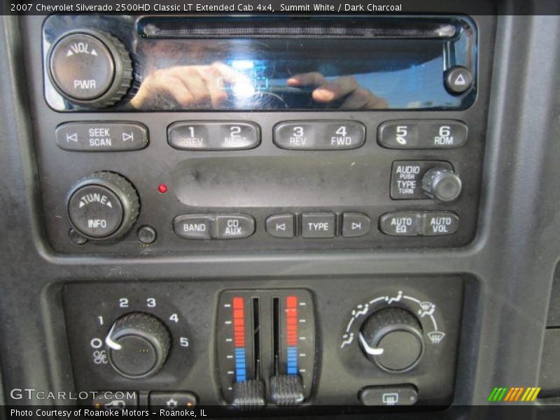 Summit White / Dark Charcoal 2007 Chevrolet Silverado 2500HD Classic LT Extended Cab 4x4