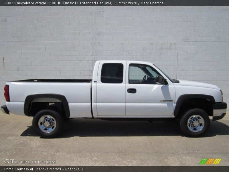 Summit White / Dark Charcoal 2007 Chevrolet Silverado 2500HD Classic LT Extended Cab 4x4