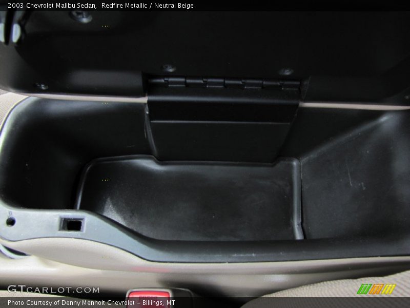 Redfire Metallic / Neutral Beige 2003 Chevrolet Malibu Sedan