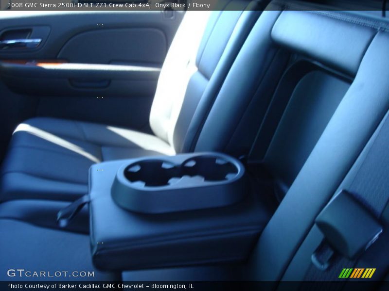 Onyx Black / Ebony 2008 GMC Sierra 2500HD SLT Z71 Crew Cab 4x4