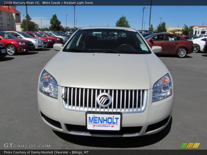 White Suede / Medium Light Stone 2008 Mercury Milan V6