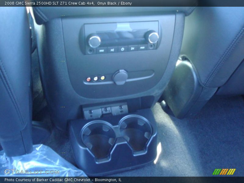 Onyx Black / Ebony 2008 GMC Sierra 2500HD SLT Z71 Crew Cab 4x4