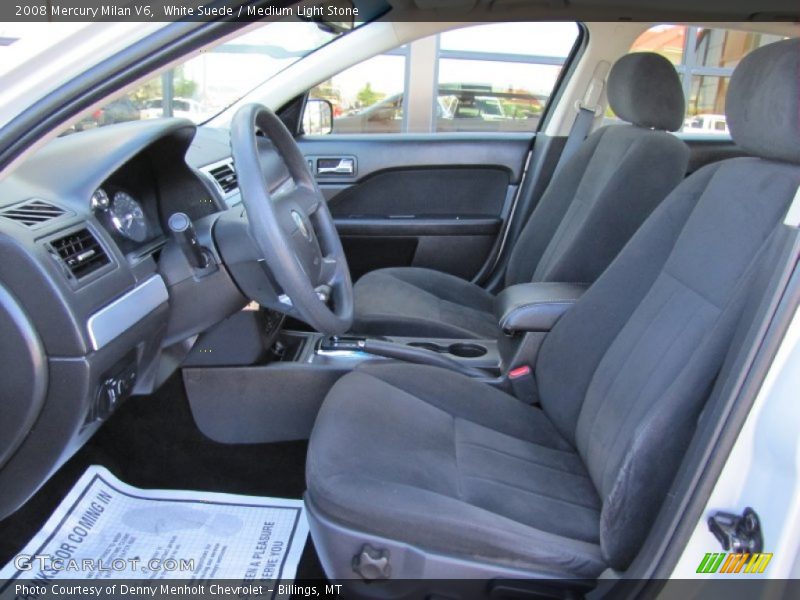  2008 Milan V6 Medium Light Stone Interior