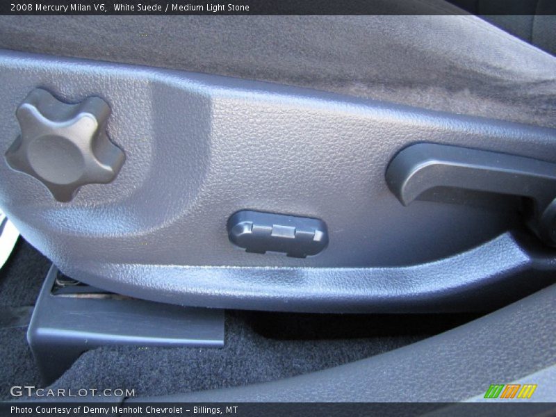 White Suede / Medium Light Stone 2008 Mercury Milan V6