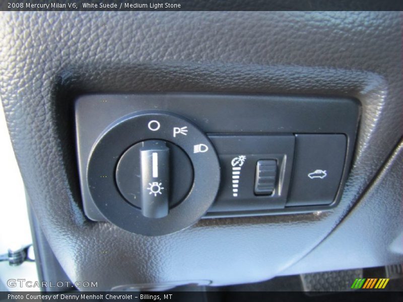 White Suede / Medium Light Stone 2008 Mercury Milan V6