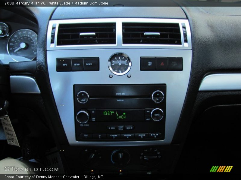White Suede / Medium Light Stone 2008 Mercury Milan V6