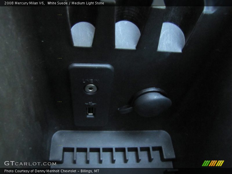 White Suede / Medium Light Stone 2008 Mercury Milan V6