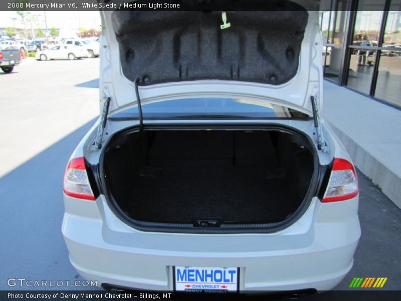 White Suede / Medium Light Stone 2008 Mercury Milan V6