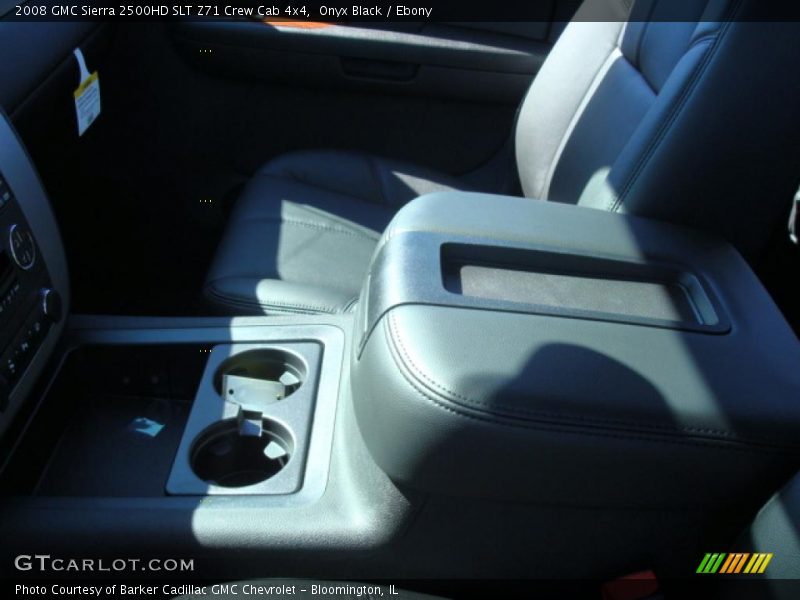 Onyx Black / Ebony 2008 GMC Sierra 2500HD SLT Z71 Crew Cab 4x4
