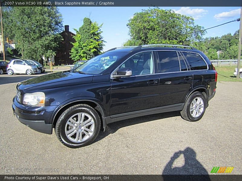 Black Sapphire Metallic / Graphite 2007 Volvo XC90 V8 AWD