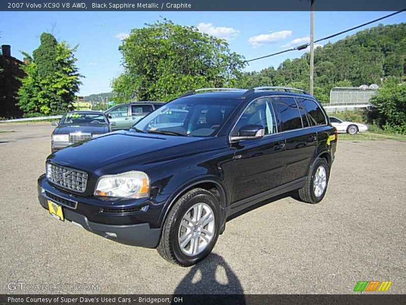 Black Sapphire Metallic / Graphite 2007 Volvo XC90 V8 AWD