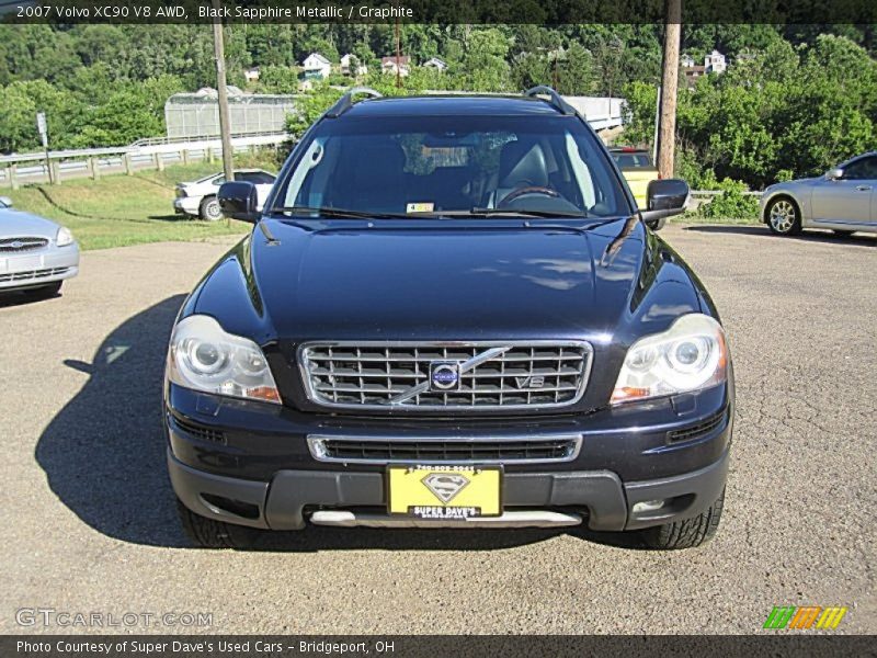 Black Sapphire Metallic / Graphite 2007 Volvo XC90 V8 AWD