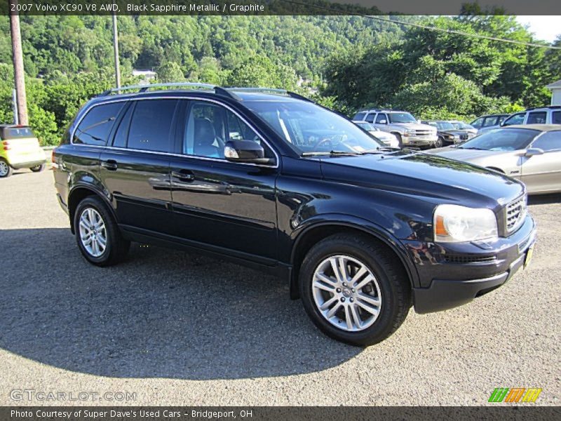 Black Sapphire Metallic / Graphite 2007 Volvo XC90 V8 AWD