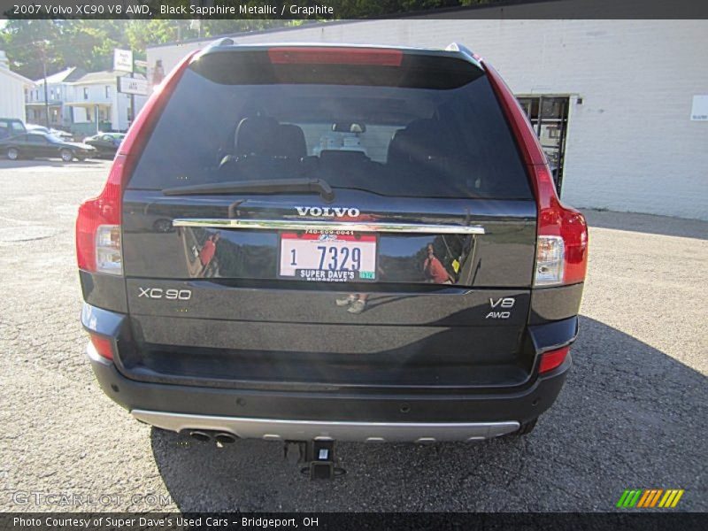 Black Sapphire Metallic / Graphite 2007 Volvo XC90 V8 AWD