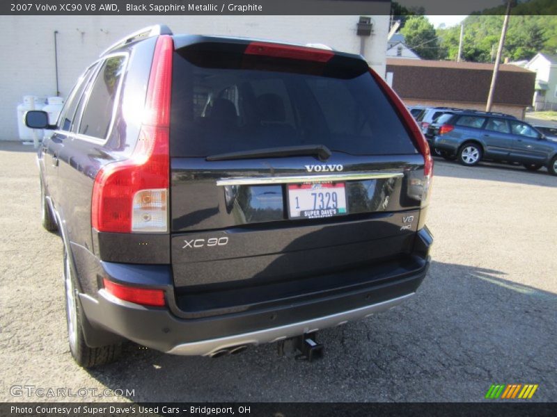 Black Sapphire Metallic / Graphite 2007 Volvo XC90 V8 AWD