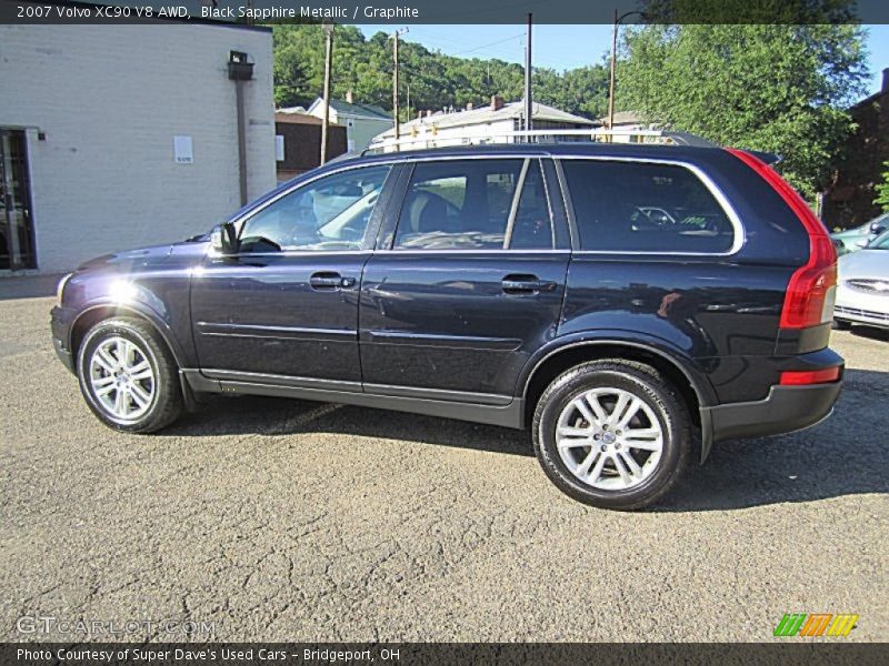 Black Sapphire Metallic / Graphite 2007 Volvo XC90 V8 AWD