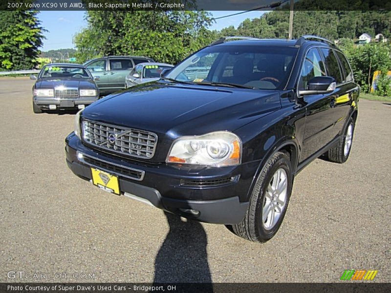 Black Sapphire Metallic / Graphite 2007 Volvo XC90 V8 AWD