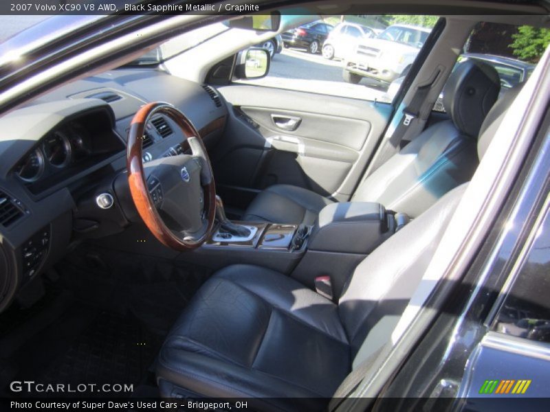 Black Sapphire Metallic / Graphite 2007 Volvo XC90 V8 AWD