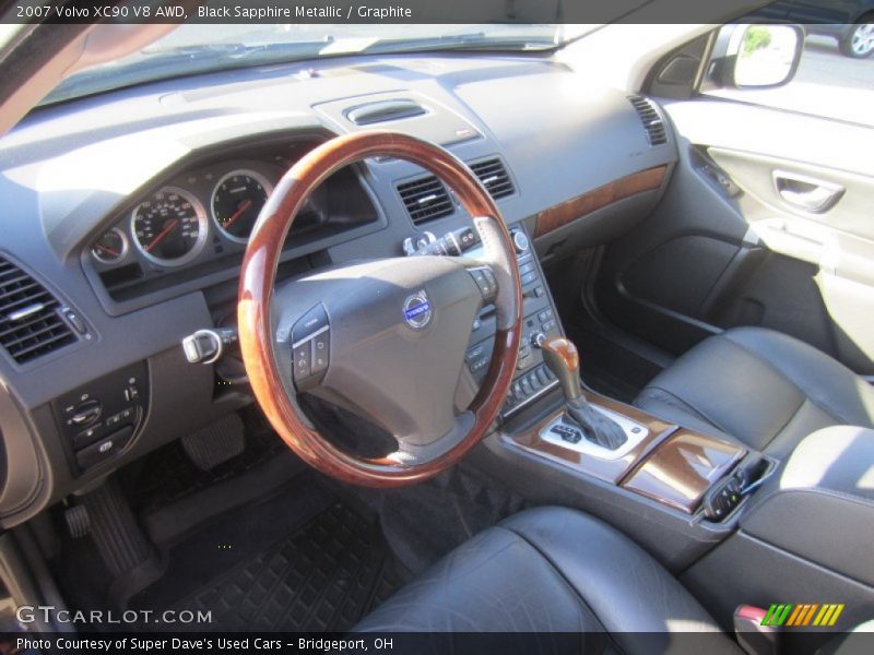 Black Sapphire Metallic / Graphite 2007 Volvo XC90 V8 AWD
