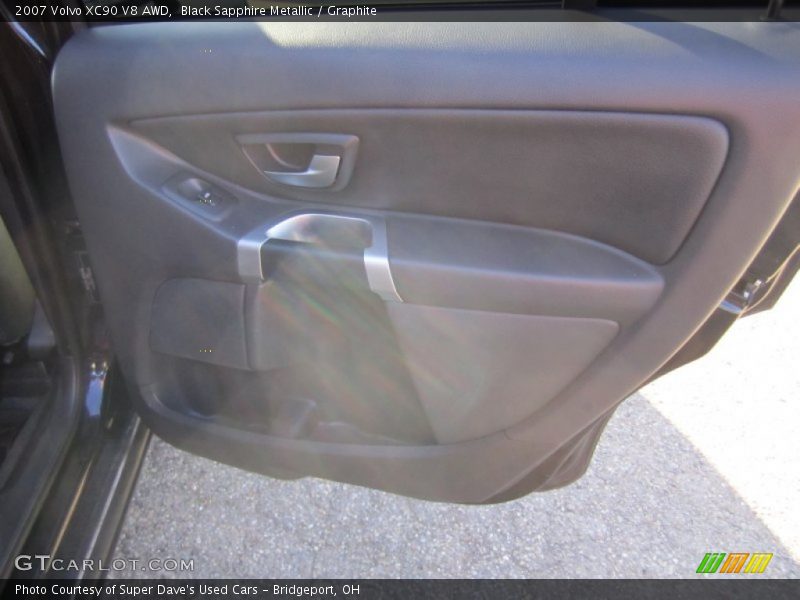 Black Sapphire Metallic / Graphite 2007 Volvo XC90 V8 AWD