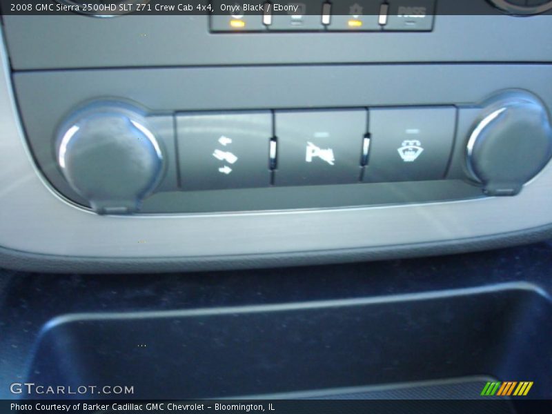 Onyx Black / Ebony 2008 GMC Sierra 2500HD SLT Z71 Crew Cab 4x4
