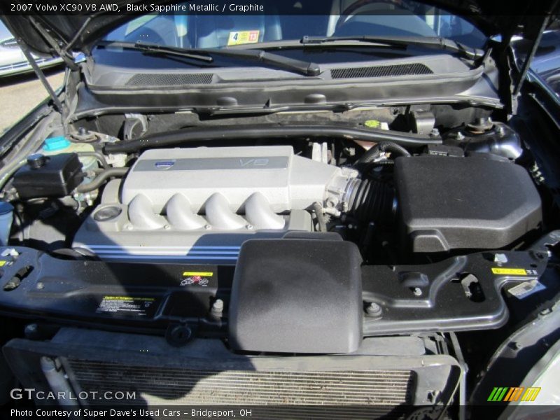 Black Sapphire Metallic / Graphite 2007 Volvo XC90 V8 AWD