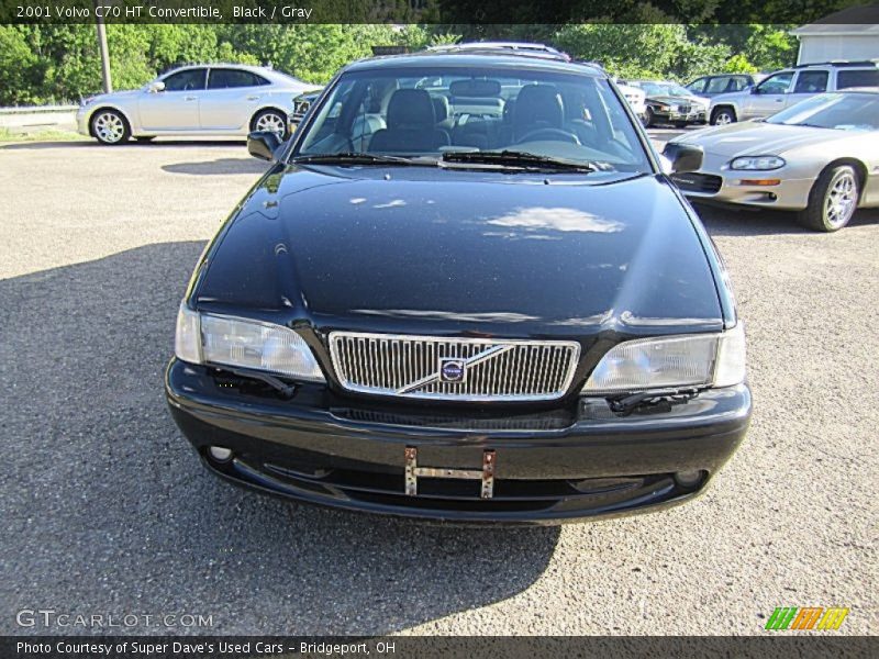 Black / Gray 2001 Volvo C70 HT Convertible