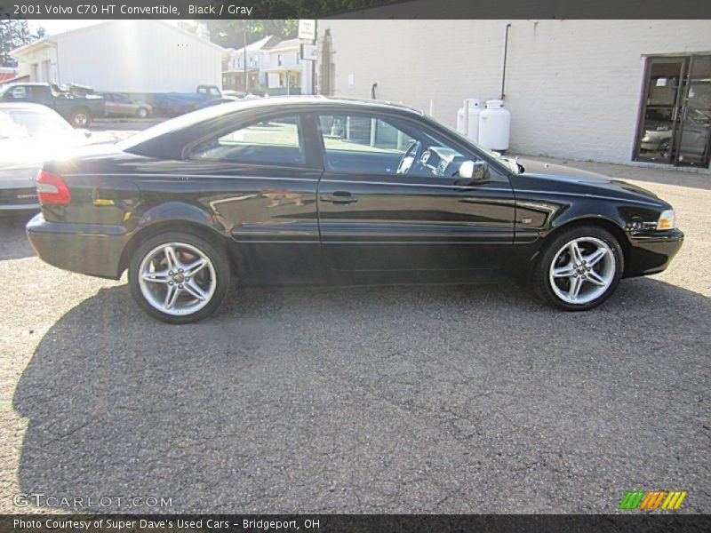 Black / Gray 2001 Volvo C70 HT Convertible