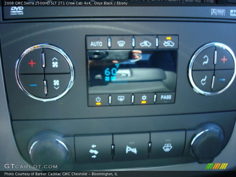 Onyx Black / Ebony 2008 GMC Sierra 2500HD SLT Z71 Crew Cab 4x4