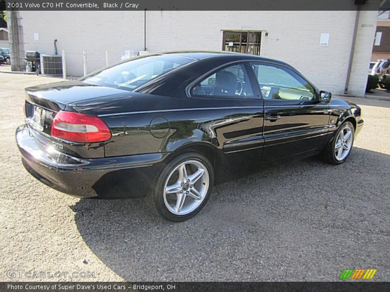 Black / Gray 2001 Volvo C70 HT Convertible