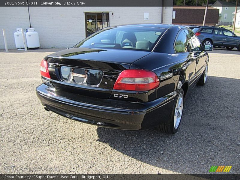 Black / Gray 2001 Volvo C70 HT Convertible