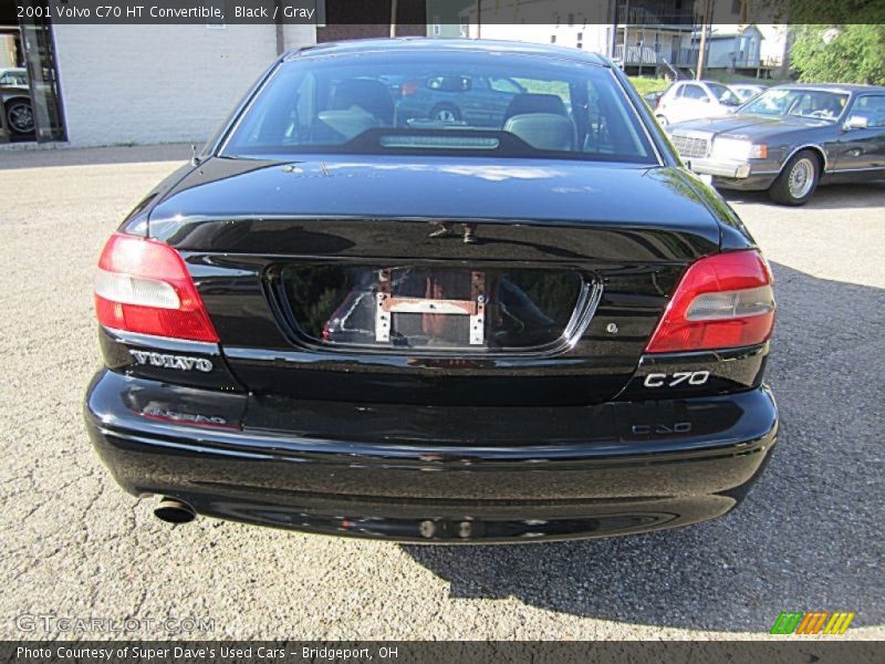 Black / Gray 2001 Volvo C70 HT Convertible