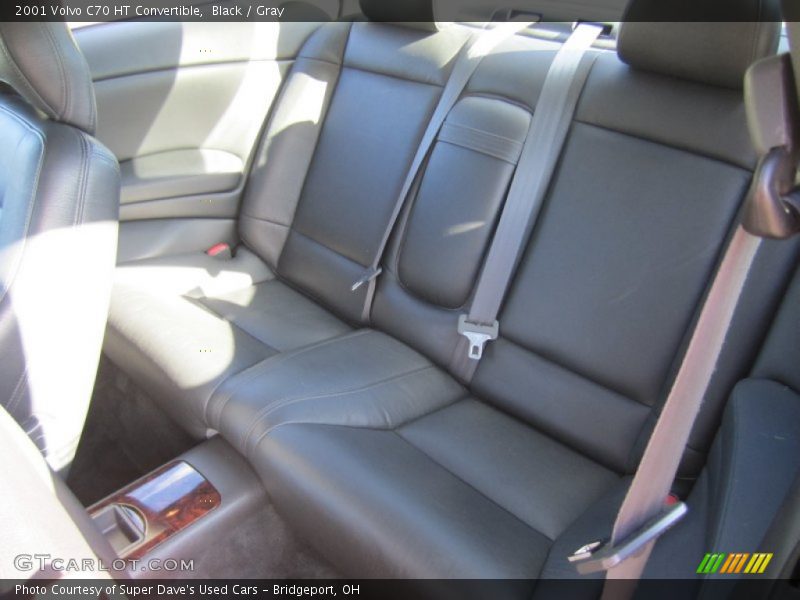 Black / Gray 2001 Volvo C70 HT Convertible