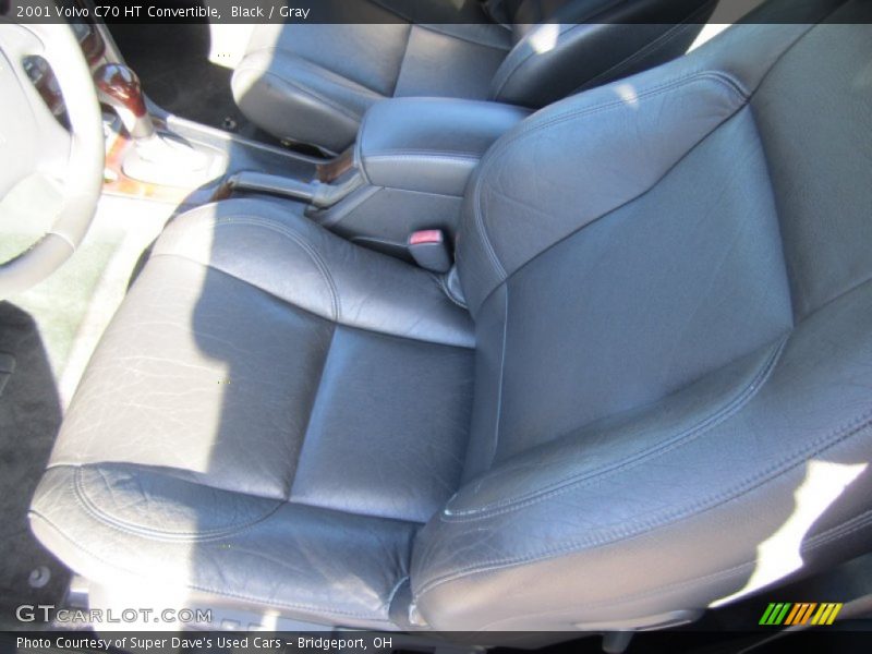 Black / Gray 2001 Volvo C70 HT Convertible