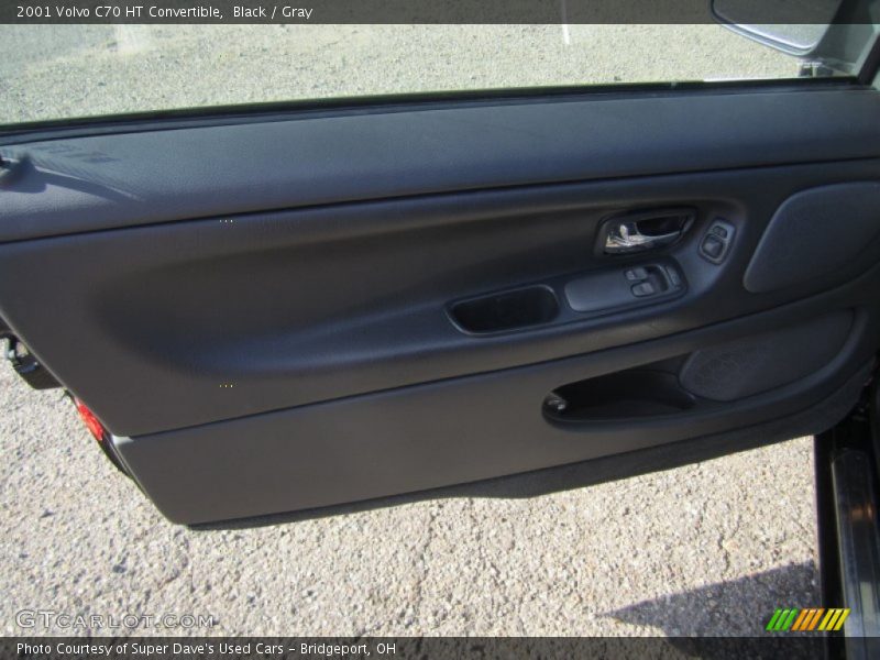 Black / Gray 2001 Volvo C70 HT Convertible