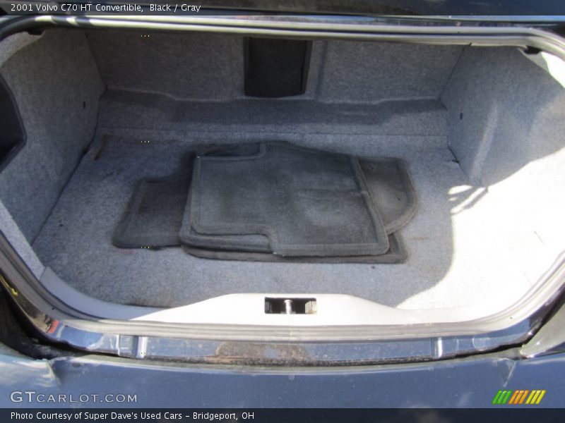 Black / Gray 2001 Volvo C70 HT Convertible