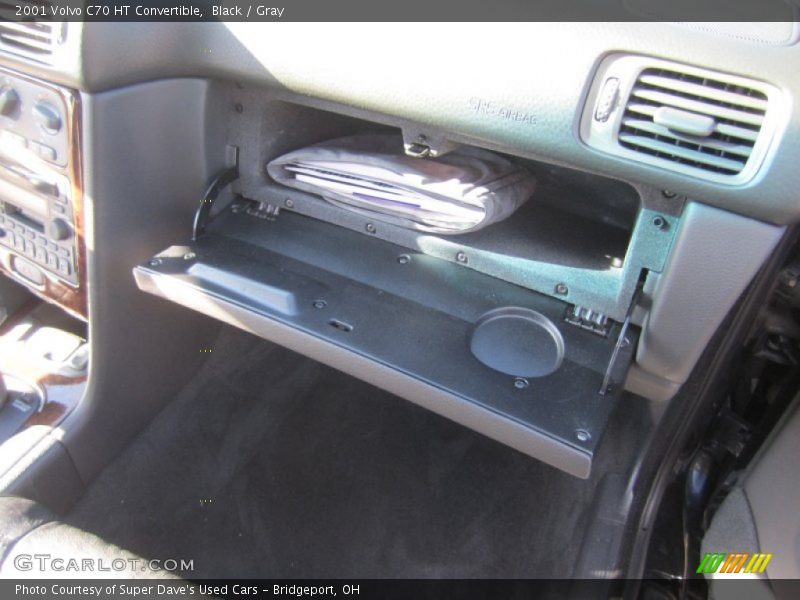 Black / Gray 2001 Volvo C70 HT Convertible