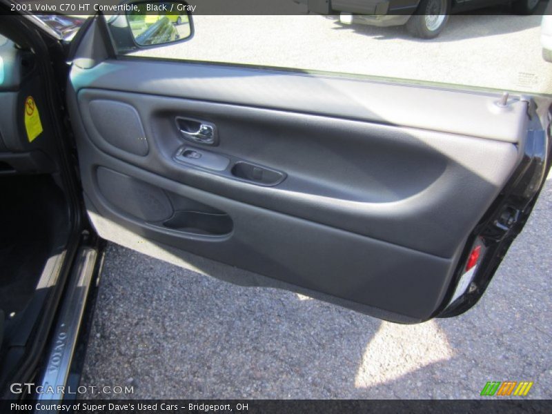 Black / Gray 2001 Volvo C70 HT Convertible
