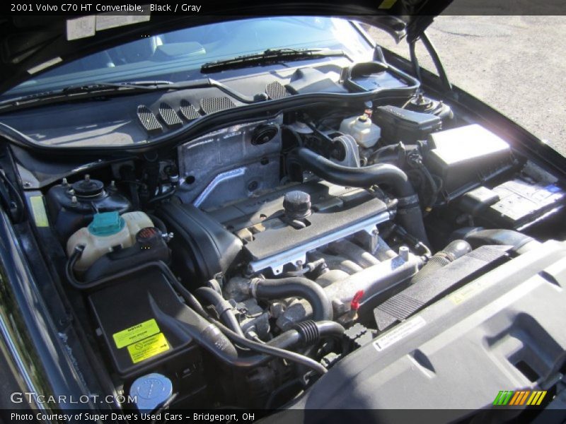 Black / Gray 2001 Volvo C70 HT Convertible